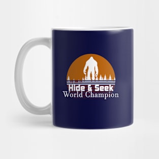 Big Foot Hide Seek World Champion Mug